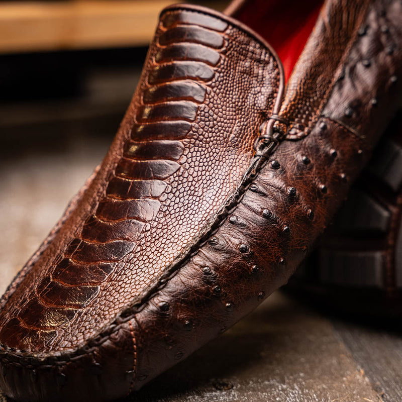 Marco Di Milano Alba Kango Tabac Leather Loafer