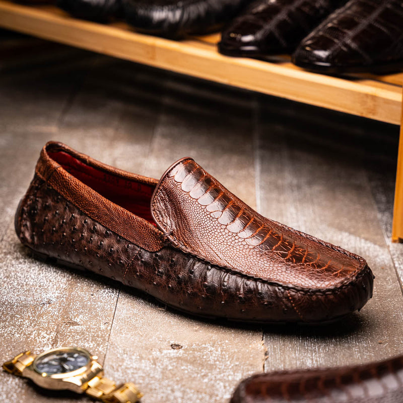 Marco Di Milano Alba Kango Tabac Leather Loafer