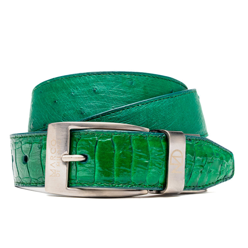 Marco Di Milano Alessio Belt - Lemon Green Leather Loafer