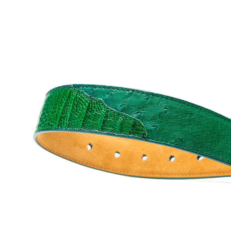 Marco Di Milano Alessio Belt - Lemon Green Leather Loafer
