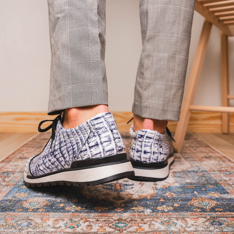 Marco_Di_Milano Alonzo Newspaper Leather Luxury Shoe
