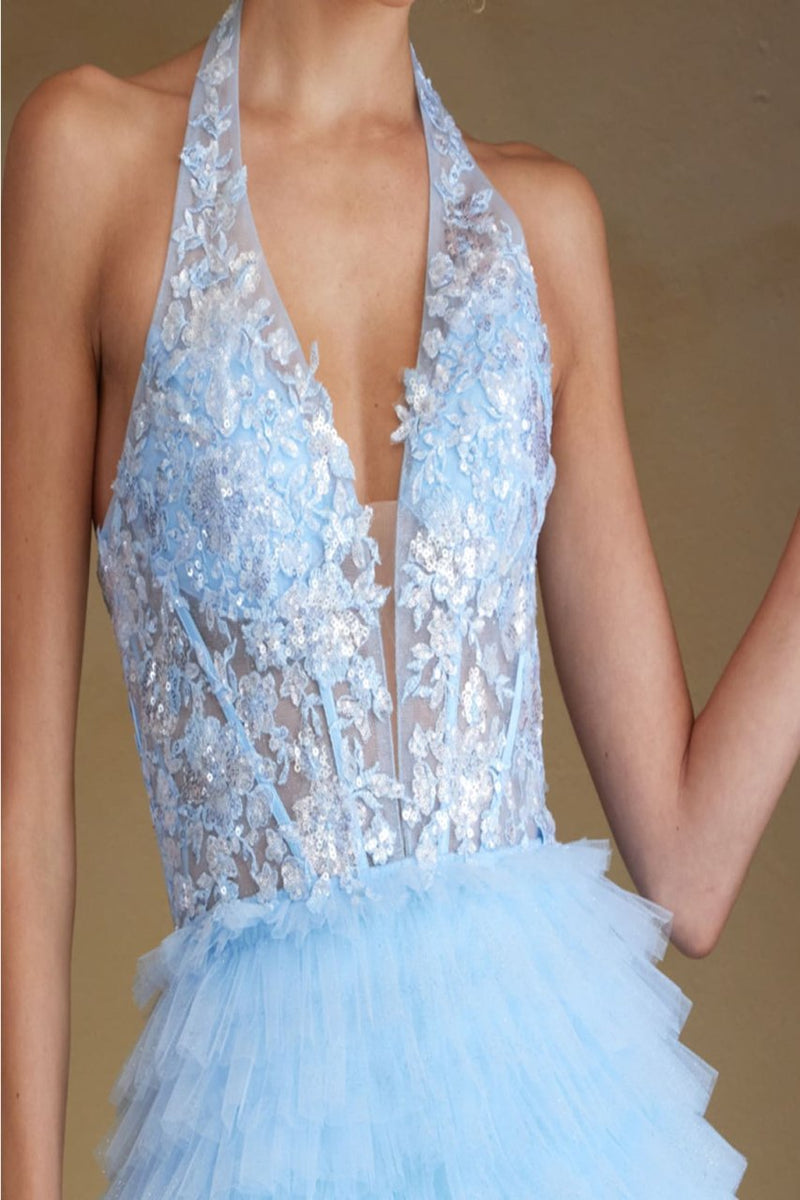 Dama Dresses for Quinceanera in Baby Blue Style BZ9040S Quince Outfit