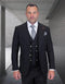 Statement Men's 3 Piece 100% Wool Fashion Suit - Bold Colors
