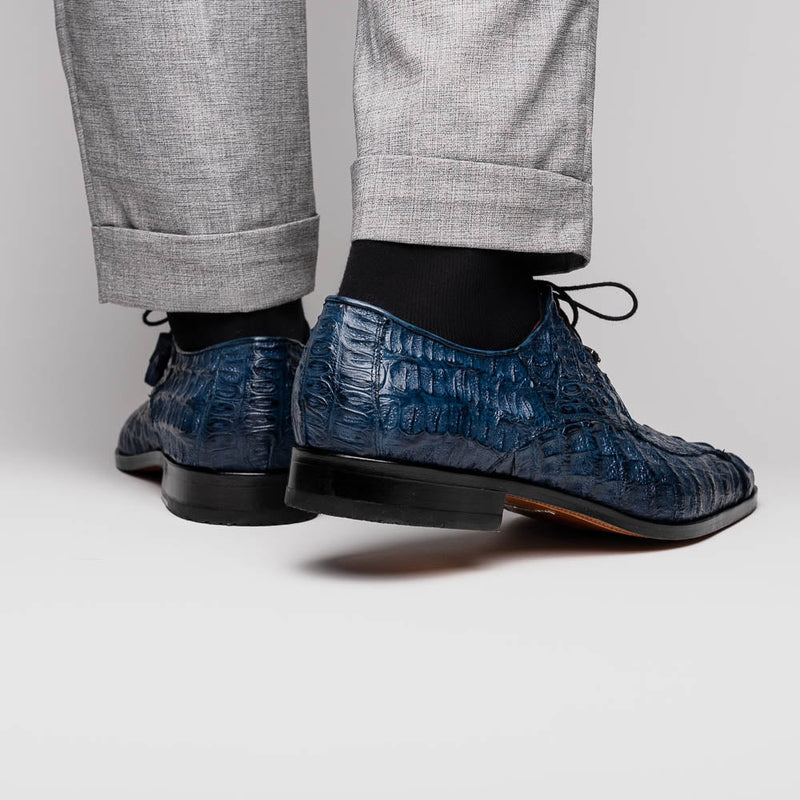 Marco Di Milano Apricena: Navy Leather Dress Shoe