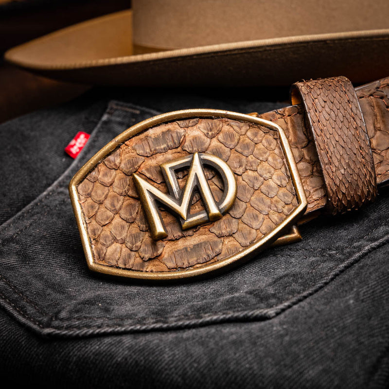 Marco Di Milano Arkansas Belt Brown Leather Dress Shoe
