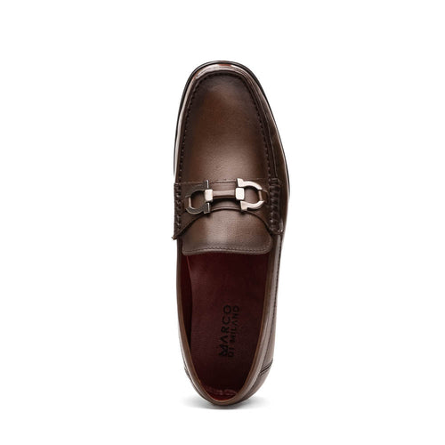 Atrani Brown Calf Bit Loafer