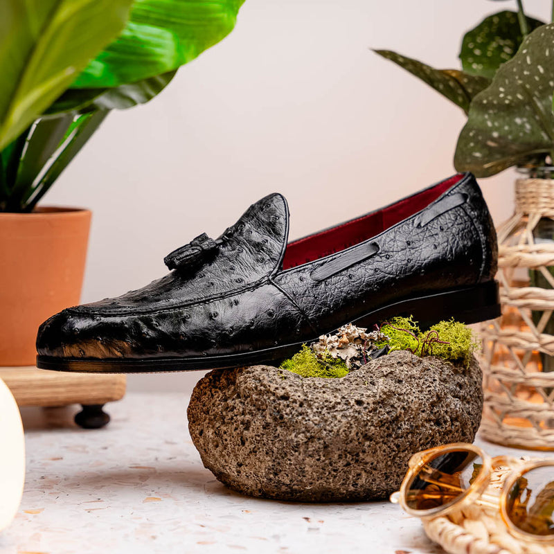 Marco Di Milano Aubiere Black Leather Dress Shoe