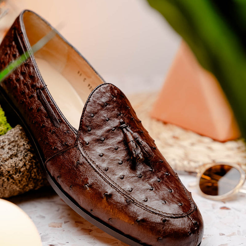 Marco Di Milano Aubiere Brown Leather Loafers