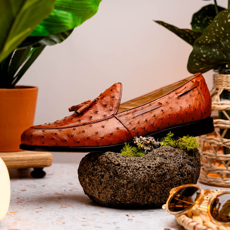 Marco Di Milano Aubiere Cognac Leather Dress Shoe