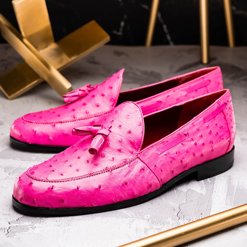 Marco Di Milano Aubiere Pink Leather Loafers