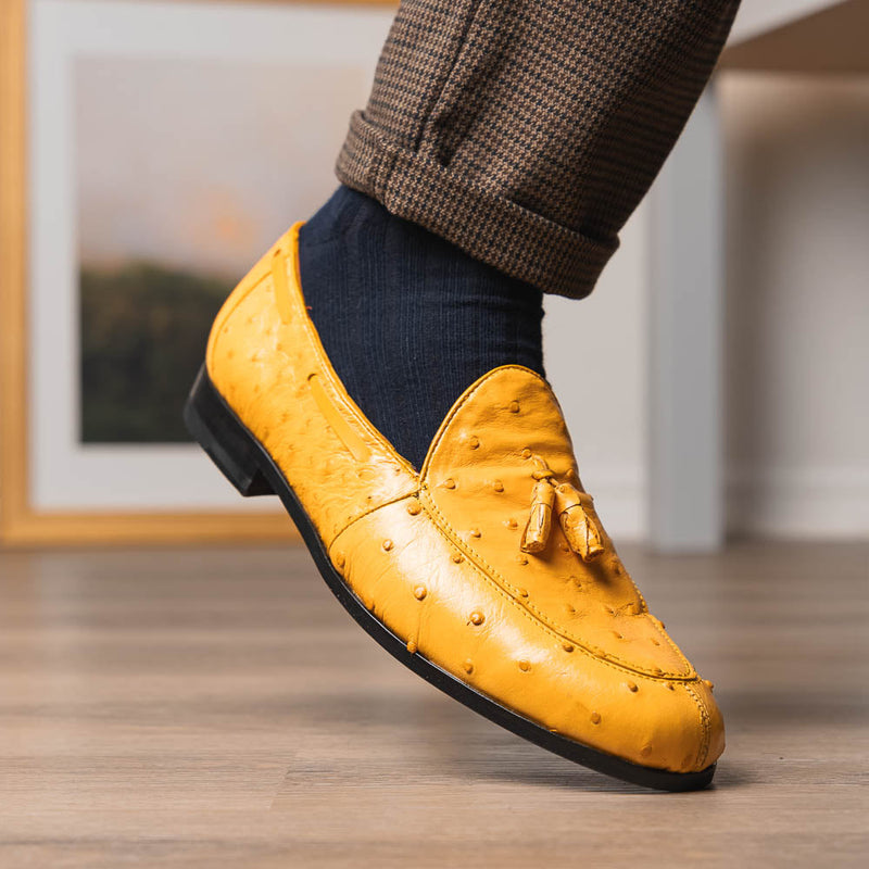Marco Di Milano Aubiere Buttercup Leather Loafers