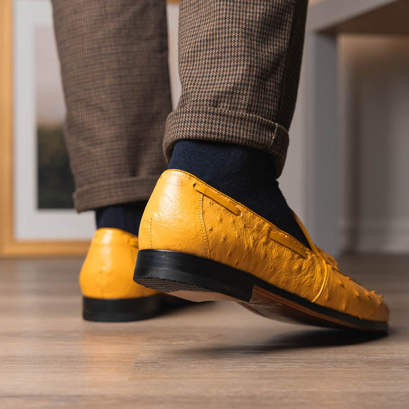 Marco Di Milano Aubiere Buttercup Leather Loafers