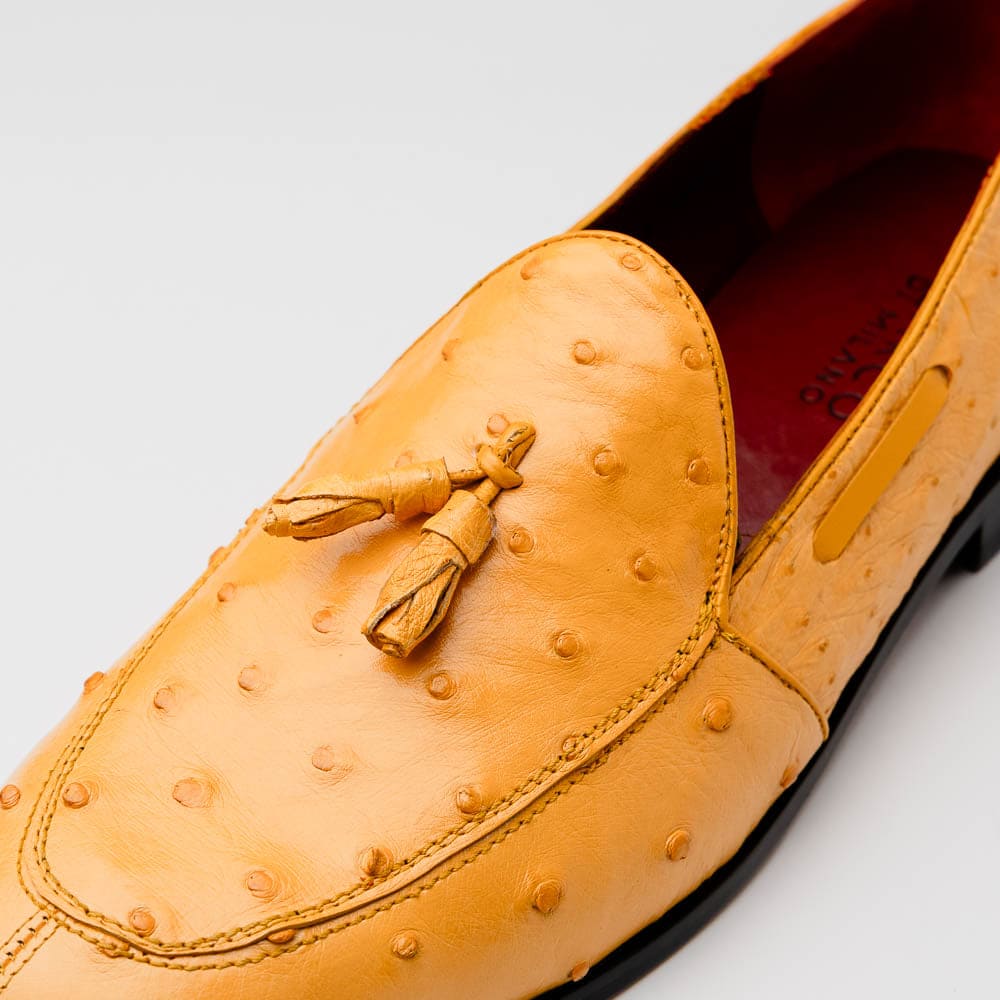 Aubiere Buttercup Ostrich Loafer