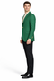 Augusta Green Blazer Men's Classic Brass buttons Blazer Sport Jacket