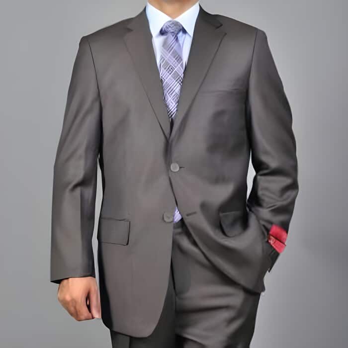 Mens Brown Wool Suit - Any Brand Style Size