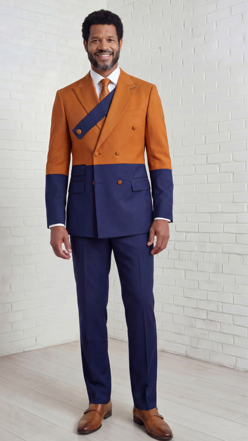 statement-men-s-2-piece-100-wool-modern-fit-double-breasted-suit-two-tone-jacket