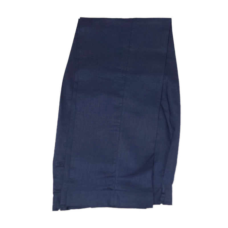 Mens Navy Linen Shirt and Pants Casual Outfit Set