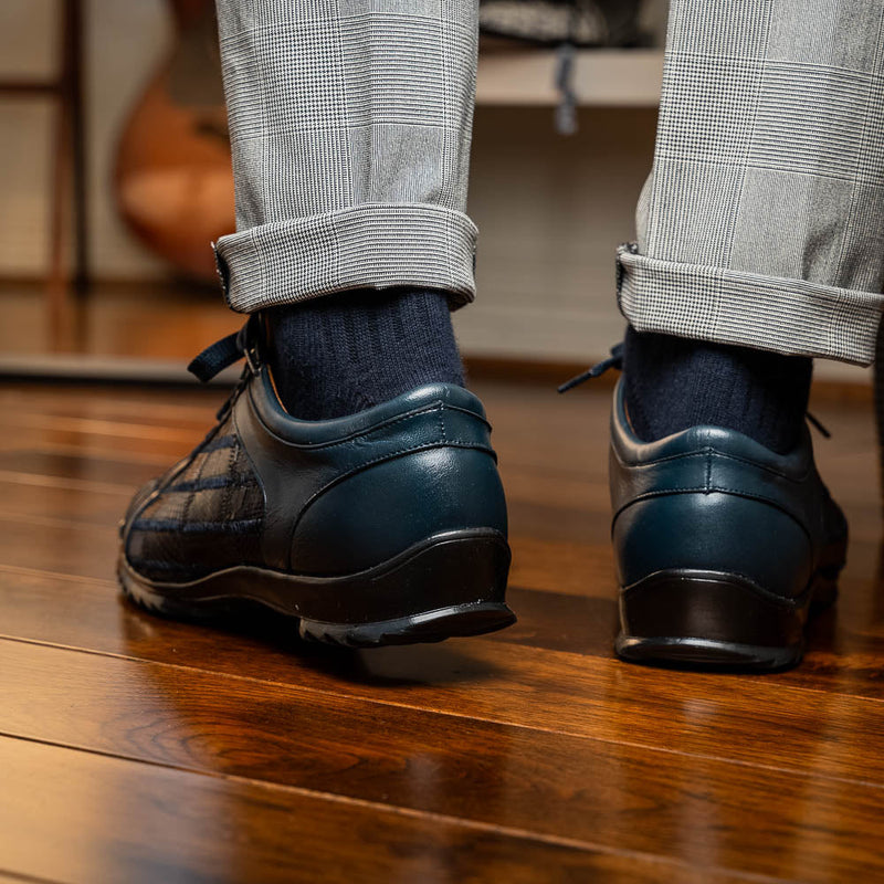 Marco Di Milano Bari Navy Suede Loafers