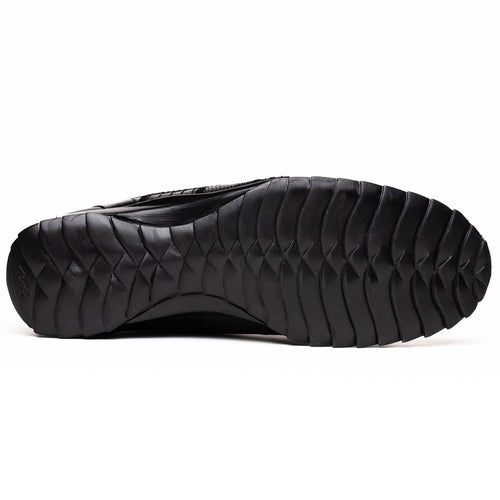 Marco Di Milano Bari Black Leather Luxury Shoe