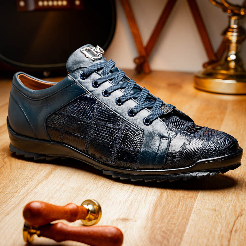 Marco Di Milano Bari Navy Suede Loafers