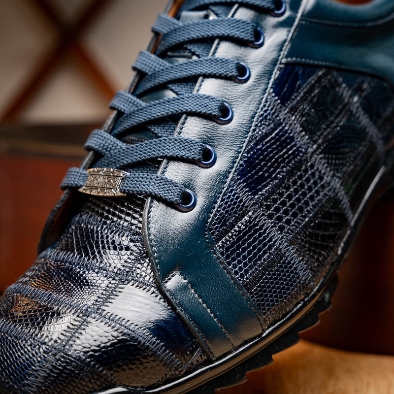 Marco Di Milano Bari Navy Suede Loafers
