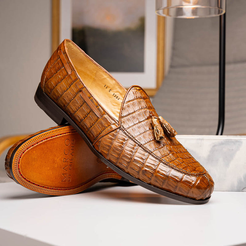 Marco Di Milano Bianchi Bay Apache Leather Shoe