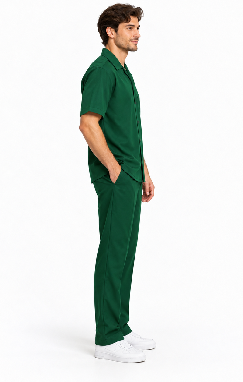 4XL 5XL 6XL 7XL 8XL Big And Tall Walking Green Suit