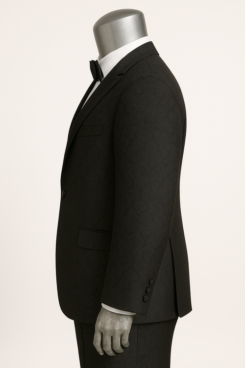 Big and Tall Mens Tuxedos Jacket - Big And Tall Formal Wear - Bowtie Included - For Big Guys