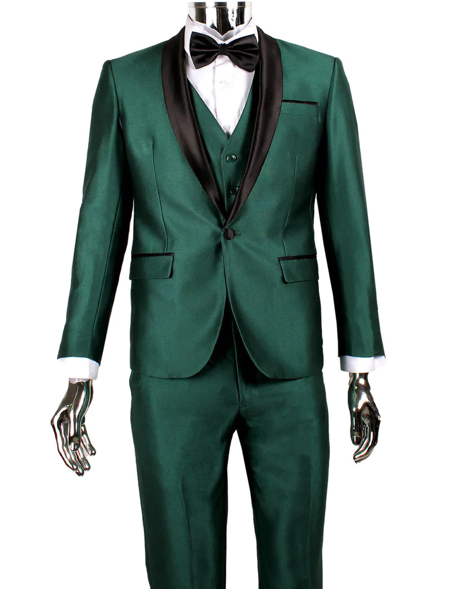 Green sharkskin cheap blazer