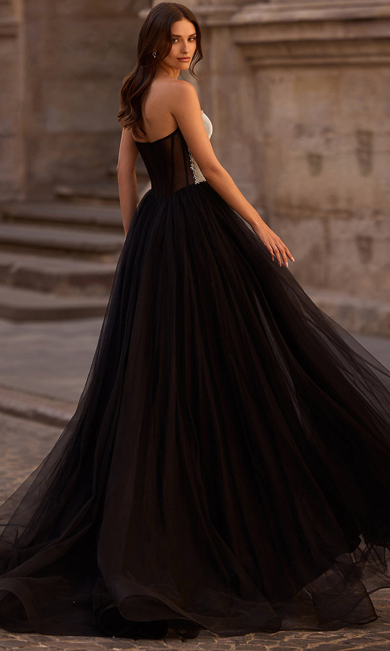 La Femme 32704 Embellished A-Line Evening Gown