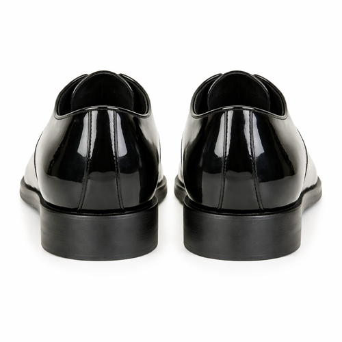 Black Shiny Dress Shoe