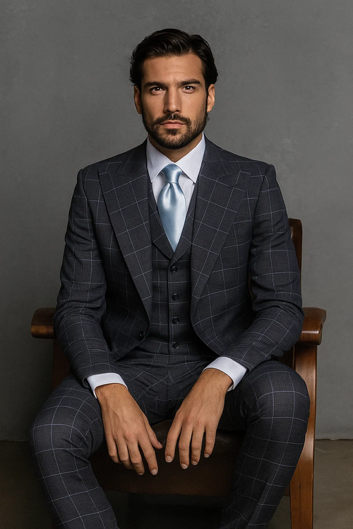 Classic Fit in Navy by Rossiman