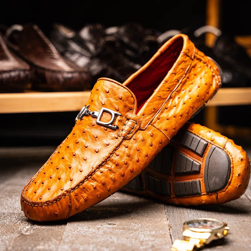 Marco Di Milano Bolonia Brandy Leather Dress Shoe