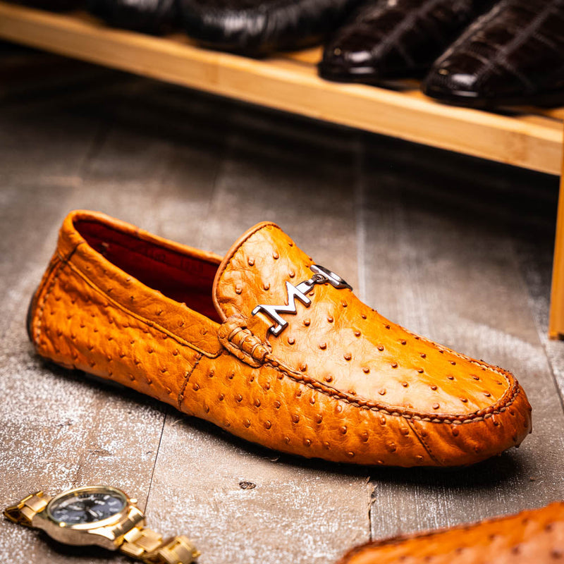 Marco Di Milano Bolonia Brandy Leather Dress Shoe