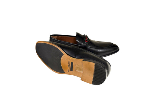 P0014 -Borris- Buckle Loafer- Black