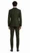 Bradford Hunter Green Slim Fit 3 Piece Tweed Suit
