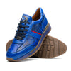 Marco Di Milano Brescia Python & Calfskin Sneakers Blue