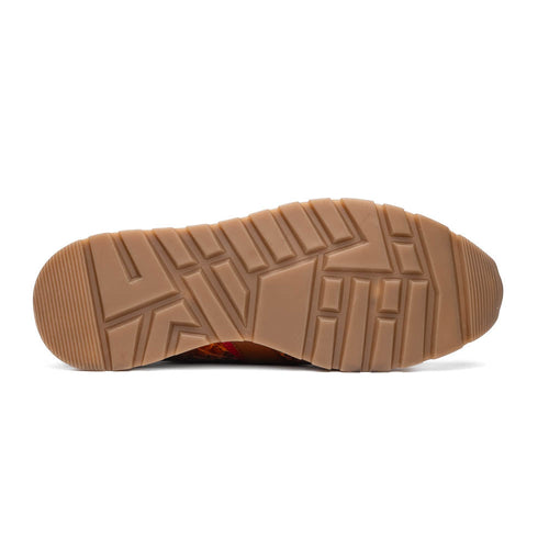 Marco Di Milano Brescia Python & Calfskin Sneakers Honey