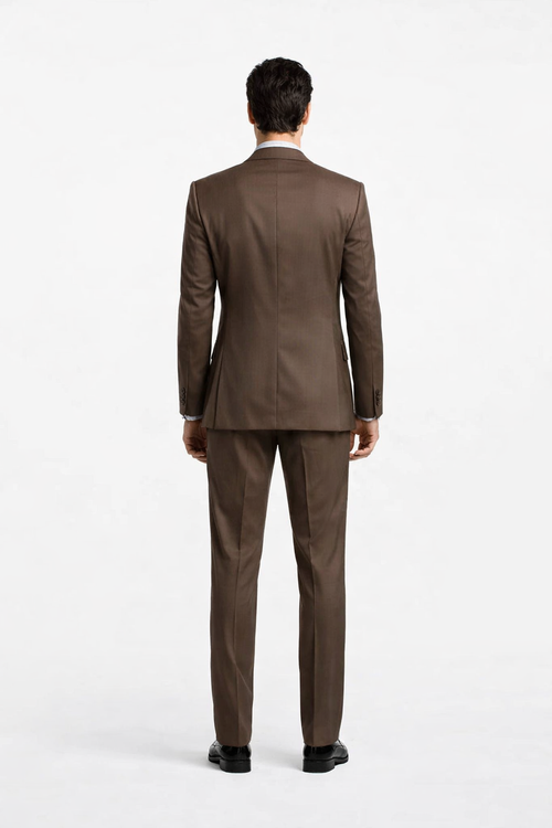 Brown Groomsmen Suits