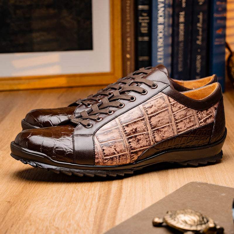 Marco_Di_Milano Cairo Brown Orix Leather Dress Shoe