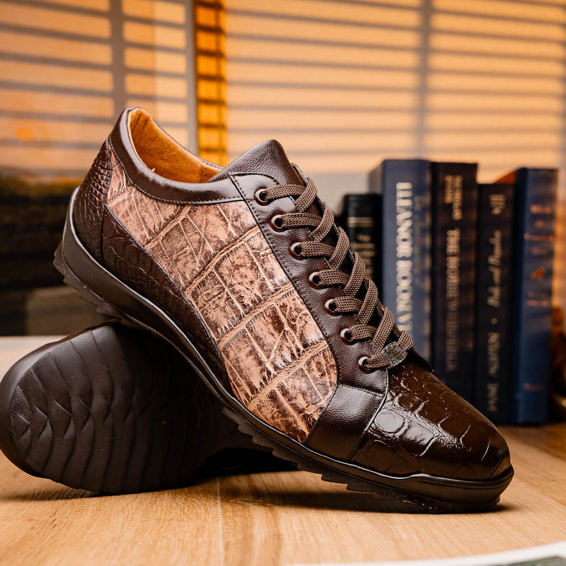 Marco_Di_Milano Cairo Brown Orix Leather Dress Shoe