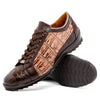 Marco Di Milano Cairo Alligator Sneakers Brown / Orix