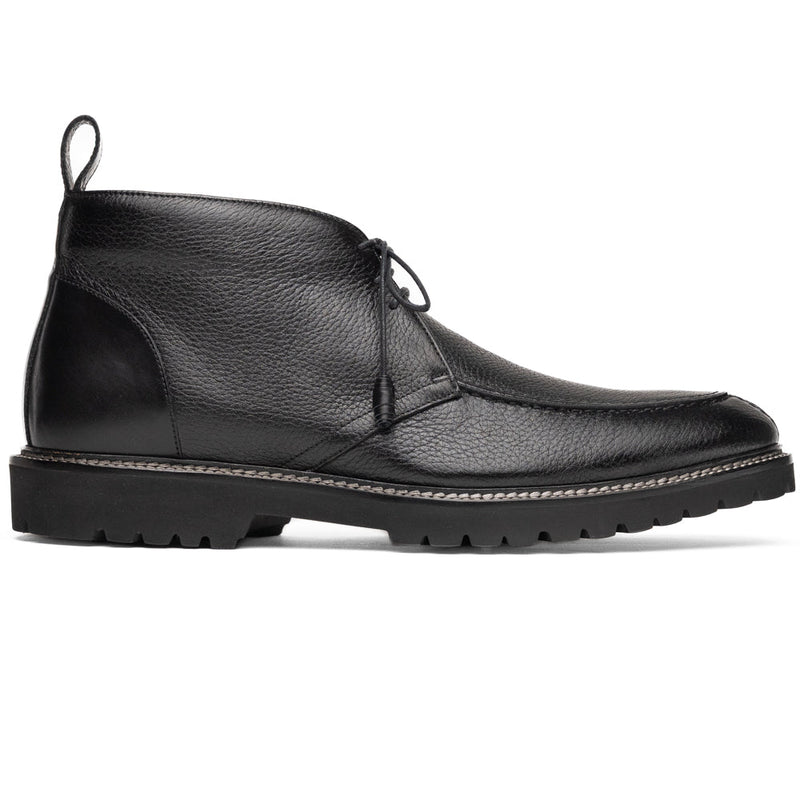 Zelli Campo High Deerskin Chukka Boot Black (48-595-BLK)