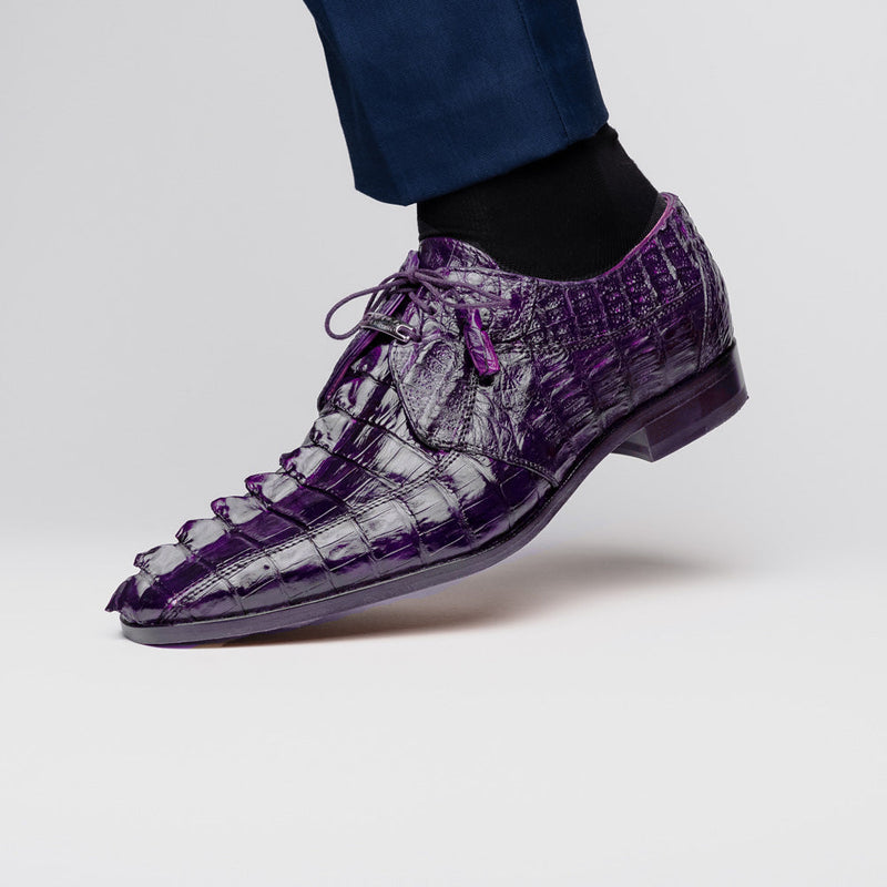 Marco Di Milano Cancun Purple Suede Loafers