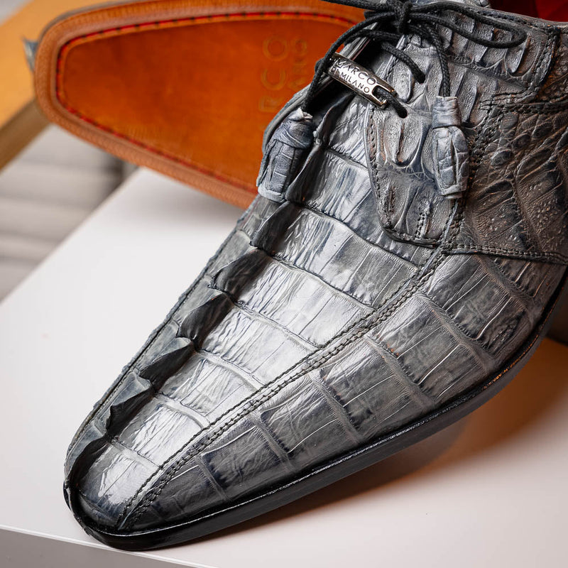 Marco Di Milano Cancun Gray Leather Loafer