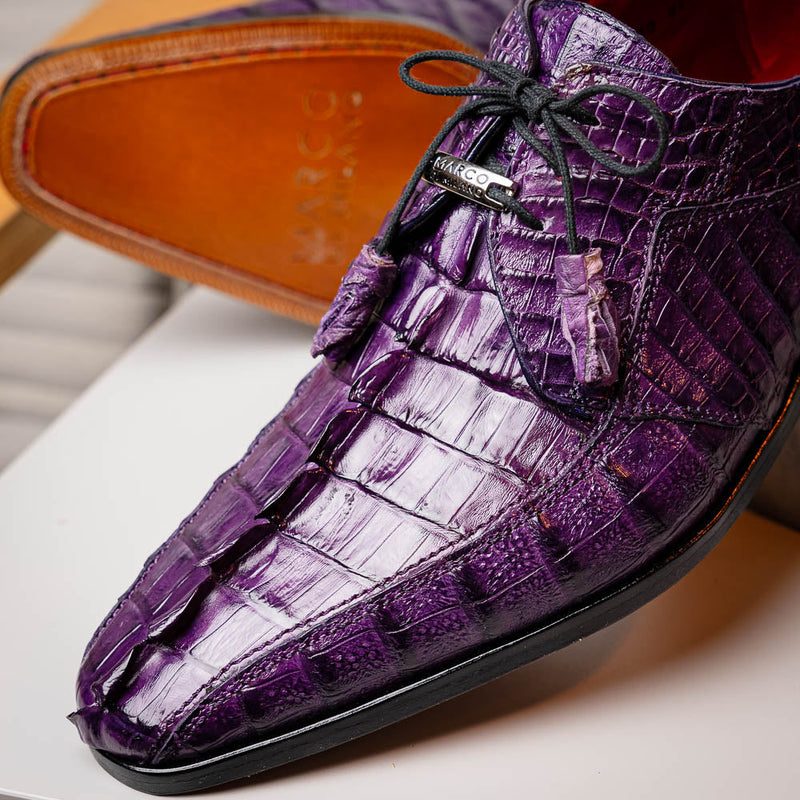 Marco Di Milano Cancun Purple Suede Loafers