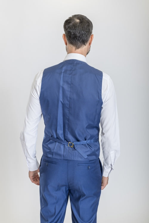 Caravelli Suit - Designer Caravelli Jacket and Pants in Color Solid Cobalt
