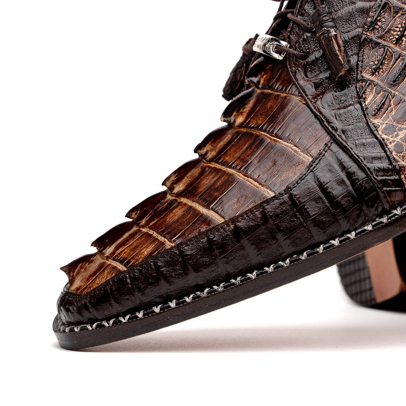 Marco Di Milano Caribe Rustic Orix Brown Leather Loafer