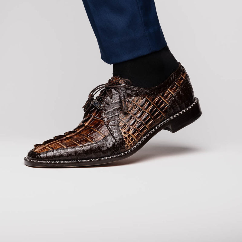 Marco Di Milano Caribe Rustic Orix Brown Leather Loafer
