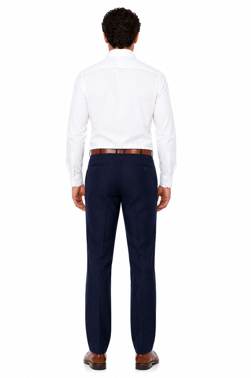 Casual Linen Suit Pants for Men – Breathable Beach Wedding Summer Trousers